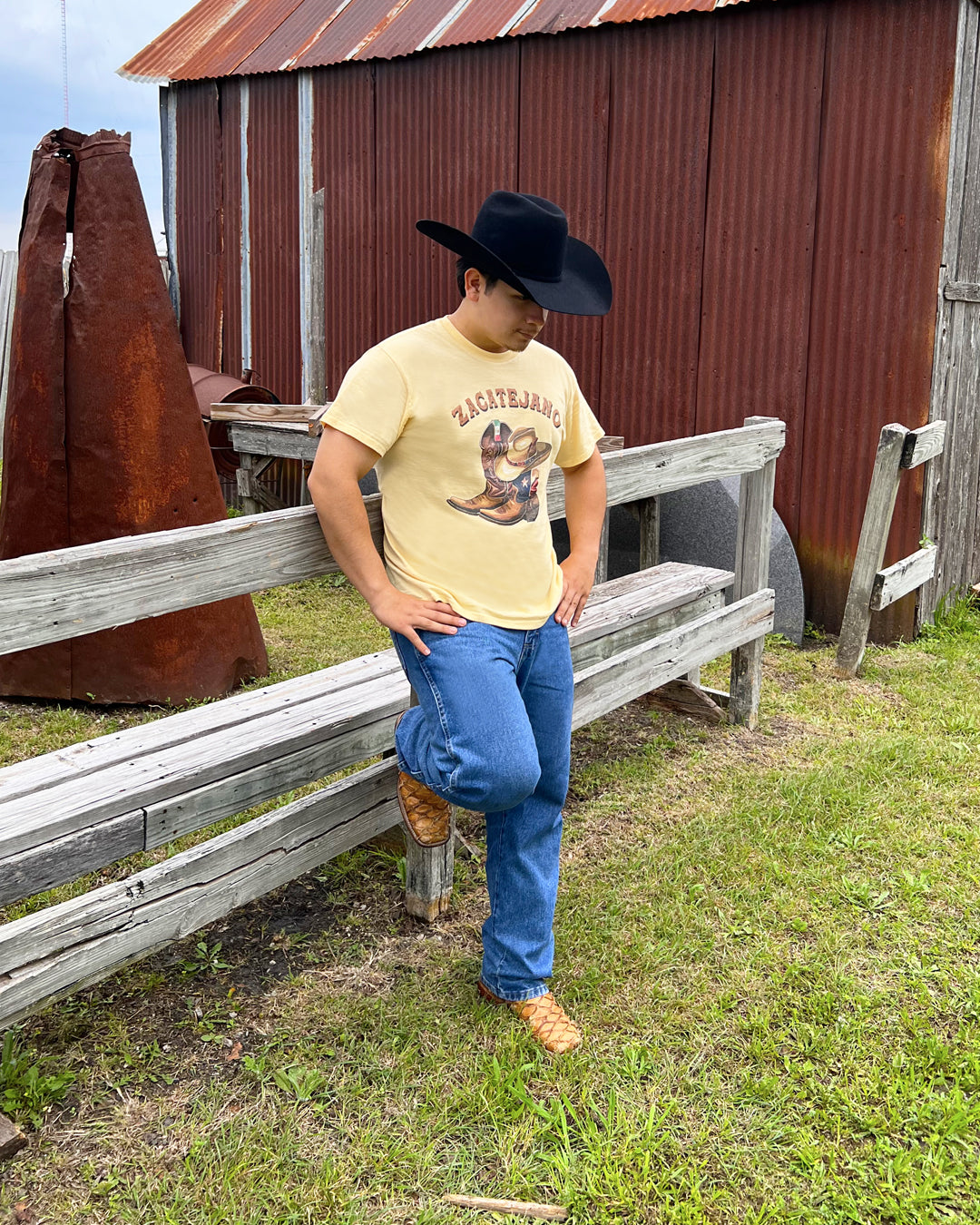 Zacatejano Boots Flags Tshirt
