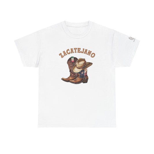 Zacatejano Boots Flag Tee