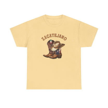 Zacatejano Boots Flag Tee